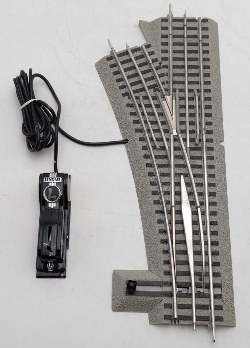 Lionel 6-16829 O60 FasTrack Command Control Right Hand Switch Turnout EX/Box