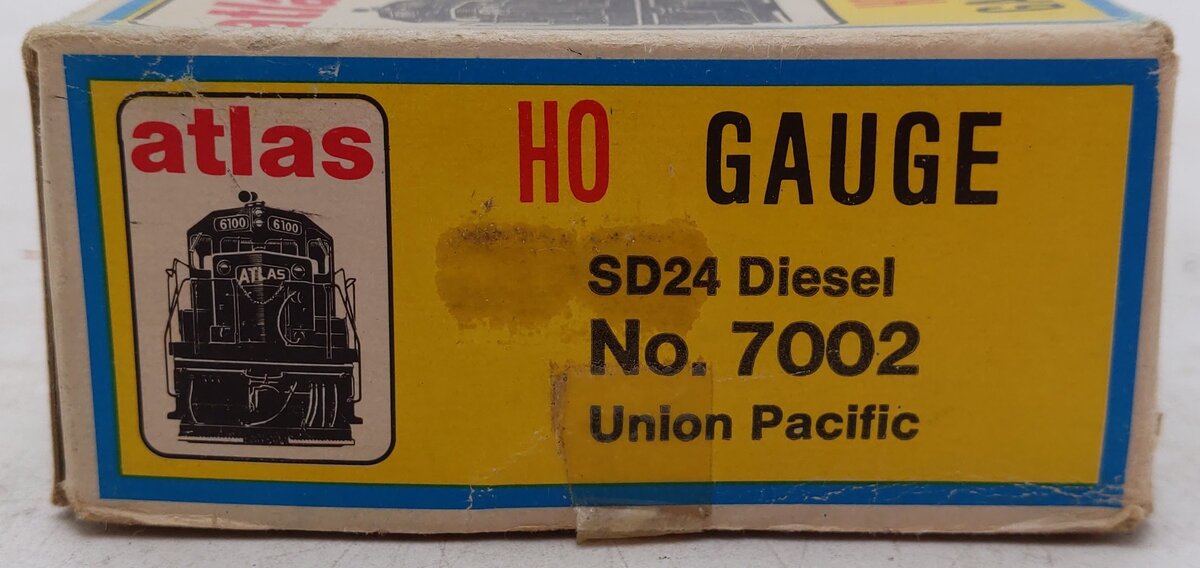 Atlas 7038 HO Scale Rio Grande GP40 Powered Diesel Locomotive #3084 VG/Box