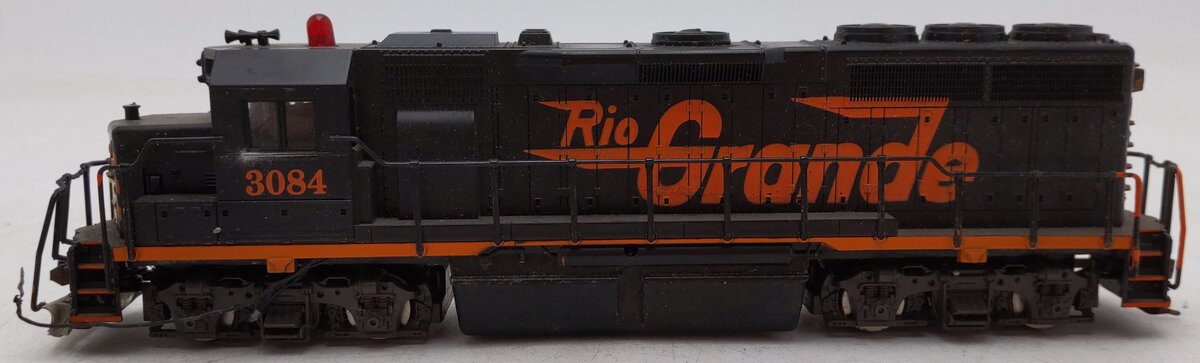 Atlas 7038 HO Scale Rio Grande GP40 Powered Diesel Locomotive #3084 VG/Box