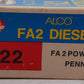 Model Power 822 HO Scale Undecorated Diesel Locomotive VG/Box