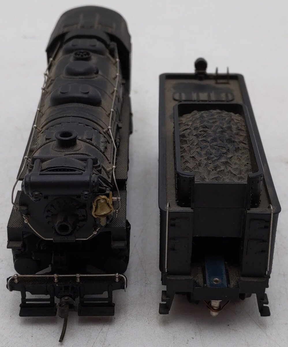AHM 5083 HO Scale AT&SF 0-8-0 Steam Locomotive & Tender #102 VG/Box