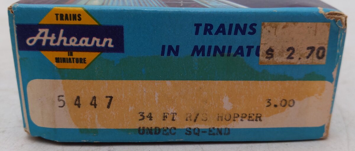 HO Scale Undecorated Silver Caboose