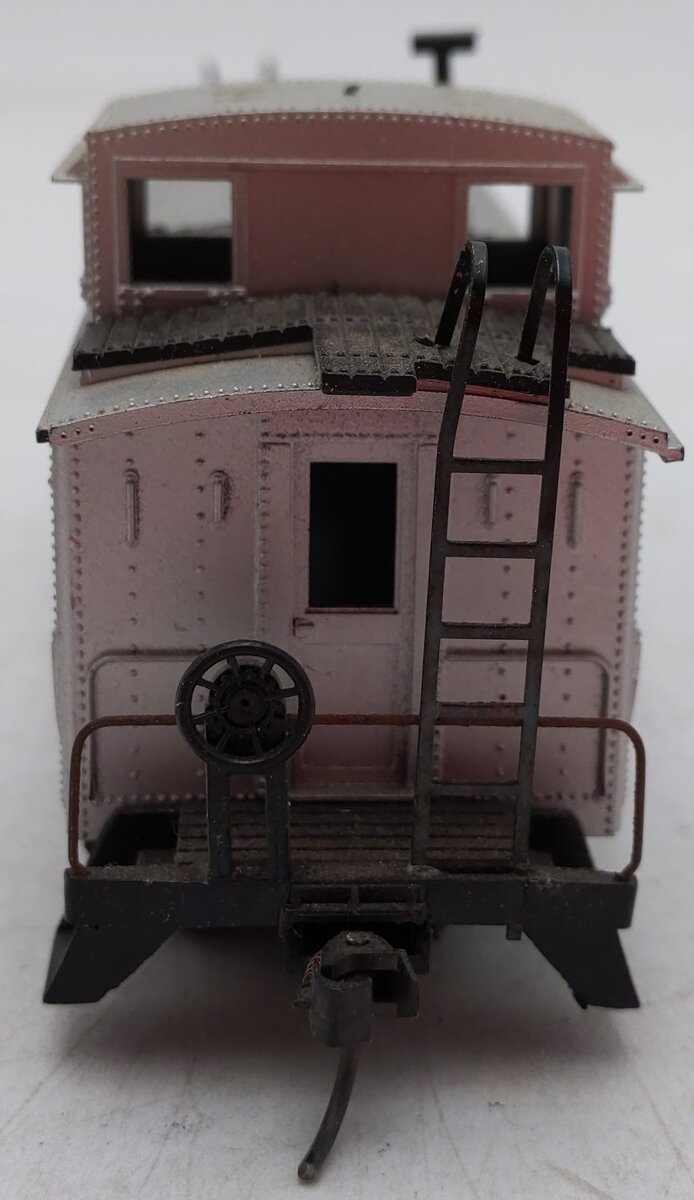 HO Scale Undecorated Silver Caboose
