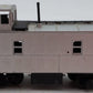 HO Scale Undecorated Silver Caboose
