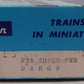 Athearn 3211 HO Scale Burlington Northern F-7A Powered Diesel Locomotive #9760 VG/Box