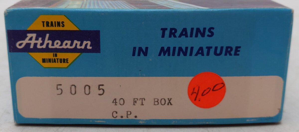 Athearn 5007 HO Great Northern 40' AAR Boxcar #11582 VG