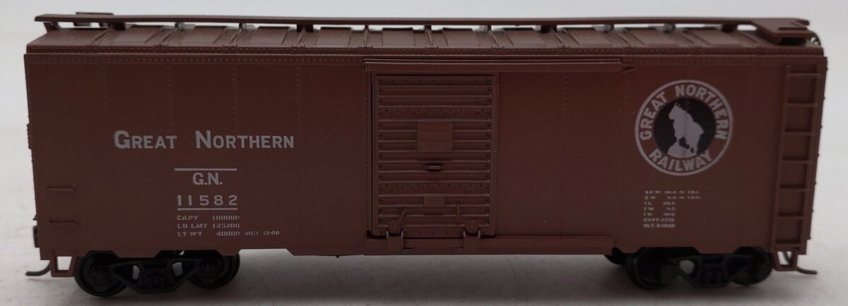 Athearn 5007 HO Great Northern 40' AAR Boxcar #11582 VG