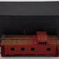 Hallmark Models HO Scale BRASS Red Painted Caboose/Box