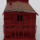 Hallmark Models HO Scale BRASS Red Painted Caboose/Box