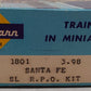Athearn 1801 HO Scale Santa Fe 72' Streamlined RPO Kit - Assembled VG/Box
