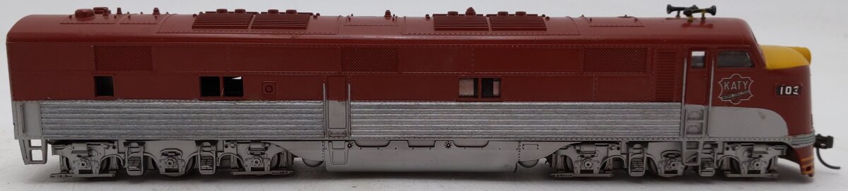 HO Scale Missouri Kansas Texas Diesel Locomotive #103 VG/Box