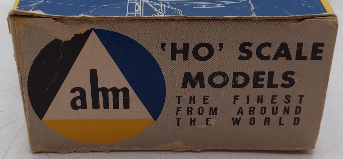 AHM 5092 HO Scale Undecorated Steam Locomotive & Tender EX/Box