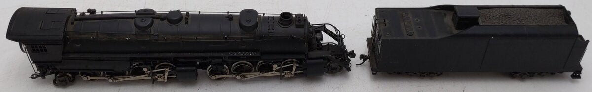 AHM 5092 HO Scale Undecorated Steam Locomotive & Tender EX/Box