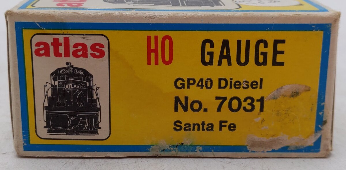 Atlas HO Scale Undercoated Diesel Locomotive VG