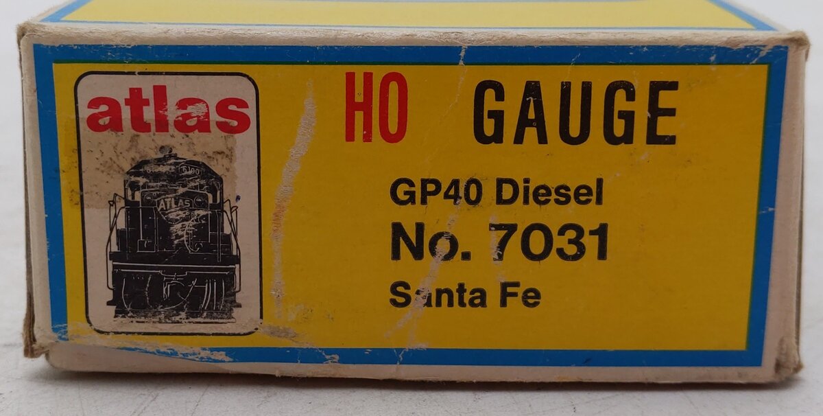 Atlas HO Scale Undercoated Diesel Locomotive VG