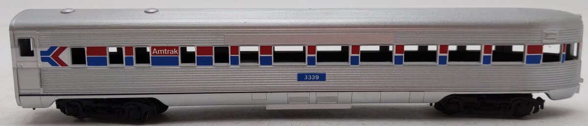 Athearn 1839 HO Scale Amtrak Streamline Observation Car #3339 EX/Box