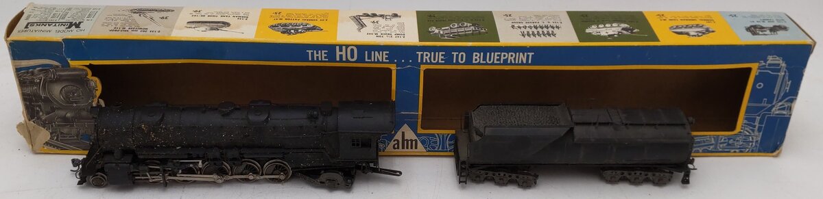 AHM 5099 HO Baltimore & Ohio 2-10-2 Steam Locomotive & Tender/Box