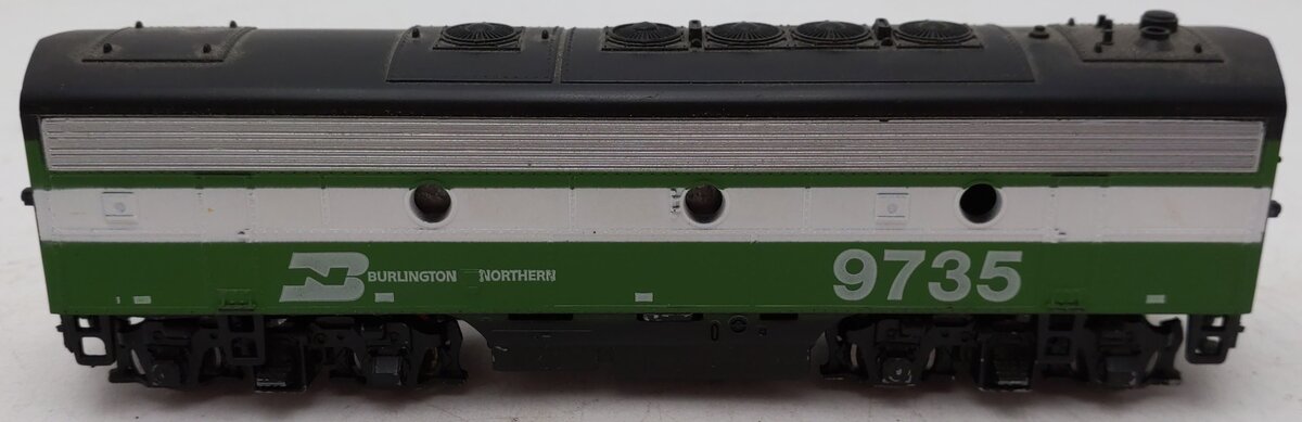 Athearn 3012 HO Scale Burlington Northern F7B Dummy Diesel Locomotive #9735 VG