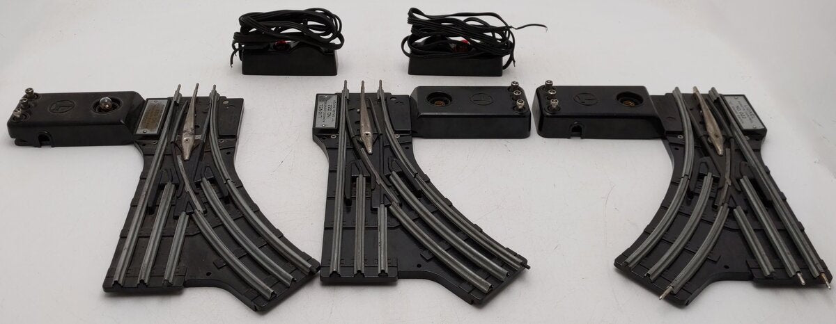 Lionel O22 Vintage O Left-Hand & Right-Hand Electric Remote Switches [3] VG