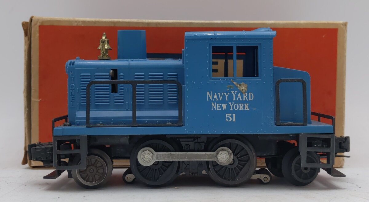 Lionel 51 Vintage O Navy Yard Turbine Powered Diesel Switcher EX/Box