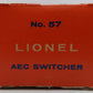Lionel 57 O Vintage Postwar AEC Diesel Switcher - RARE VG/Box