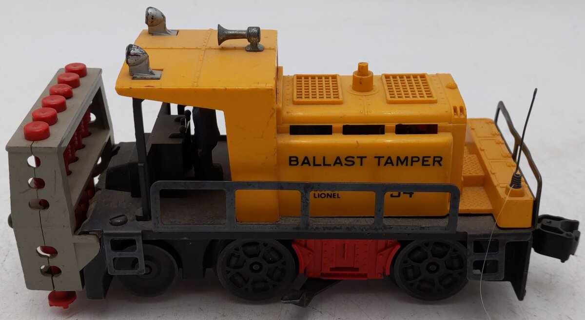 Lionel 54 Vintage O Postwar Ballast Tamper Car VG