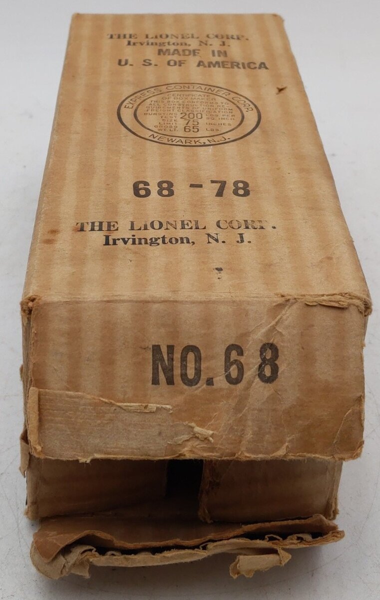 Lionel 68 Vintage O Executive Inspection Car VG/Box
