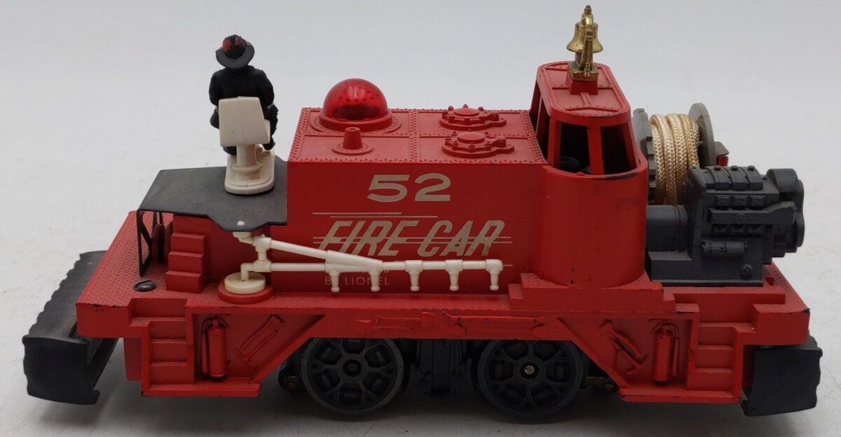 Lionel 52 Vintage O Motorized Fire Car VG/Box