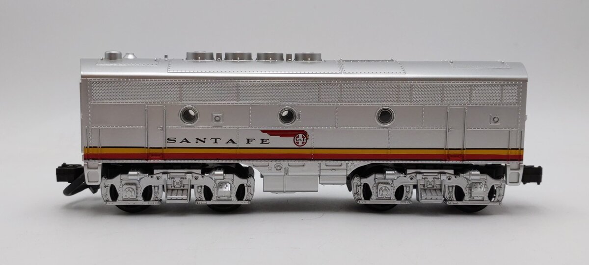 MTH 30-2133 O Gauge Santa Fe F3 B-Unit Non-Powered Diesel Engine NIB
