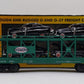 MTH 30-7682 O Gauge New York Central Auto Carrier #325 with 4 Ertl 1949 Mercurys NIB