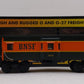 MTH 30-7718 O Gauge Burlington Northern Santa Fe Bay Window Caboose #12112