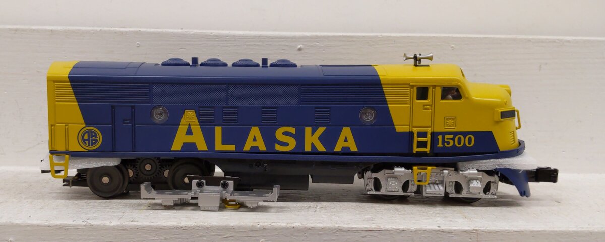 MTH 30-2715-1 Alaska F-3 ABA Diesel Engine Set w/Proto-Sound 2.0 #1500/1501/1502 VG/Box