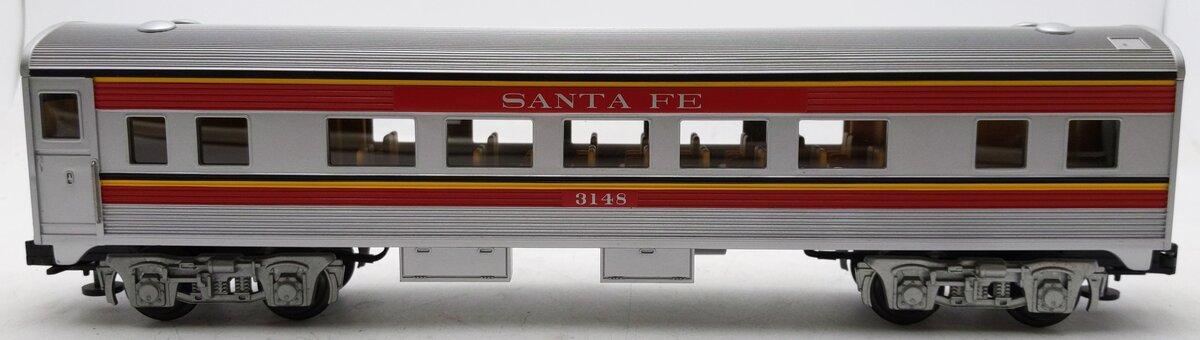 MTH 30-6103-2 O Gauge Santa Fe Streamlined Coach Car #3148 EX/Box