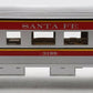 MTH 30-6103S-3 O Gauge Santa Fe Observation Car #3199 EX/Box