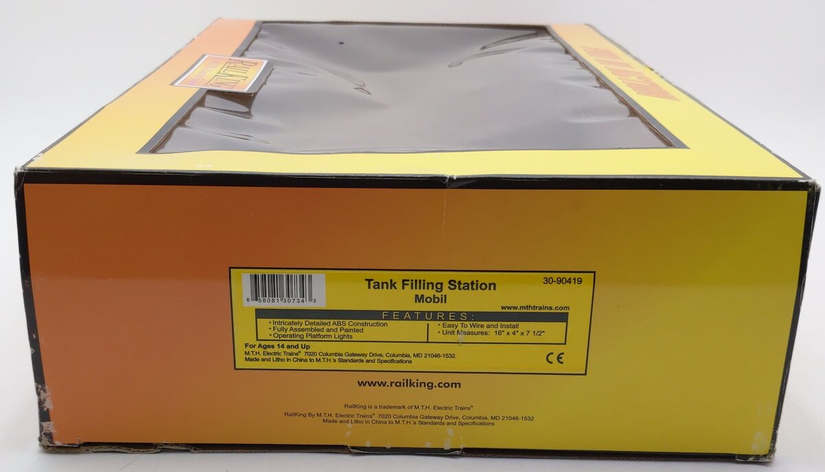 MTH 30-90419 O Mobil Tank Filling Station LN/Box
