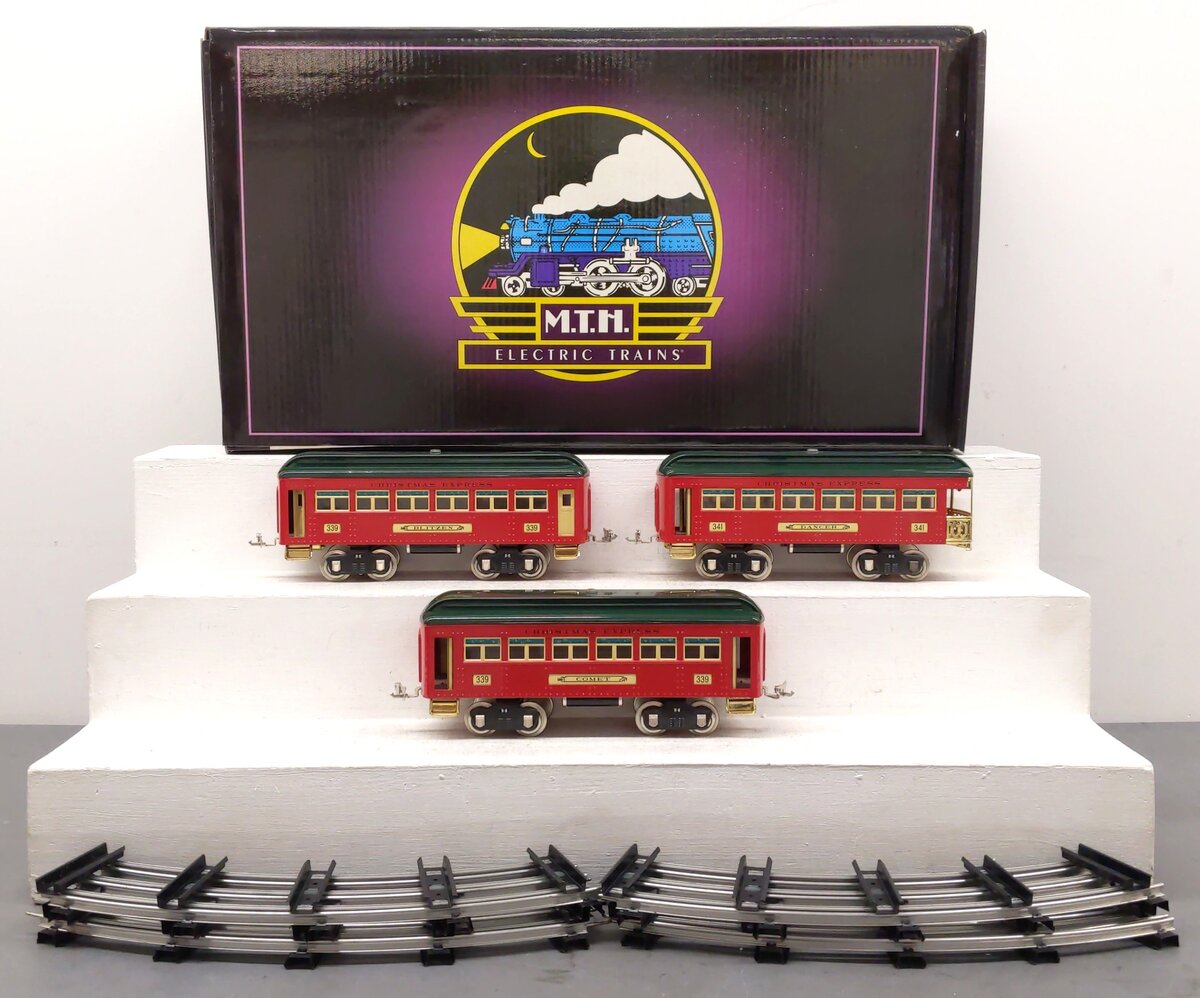 MTH 10-1190-1 Std. Gauge Tinplate No. 10 Electric Passenger Set LN/Box