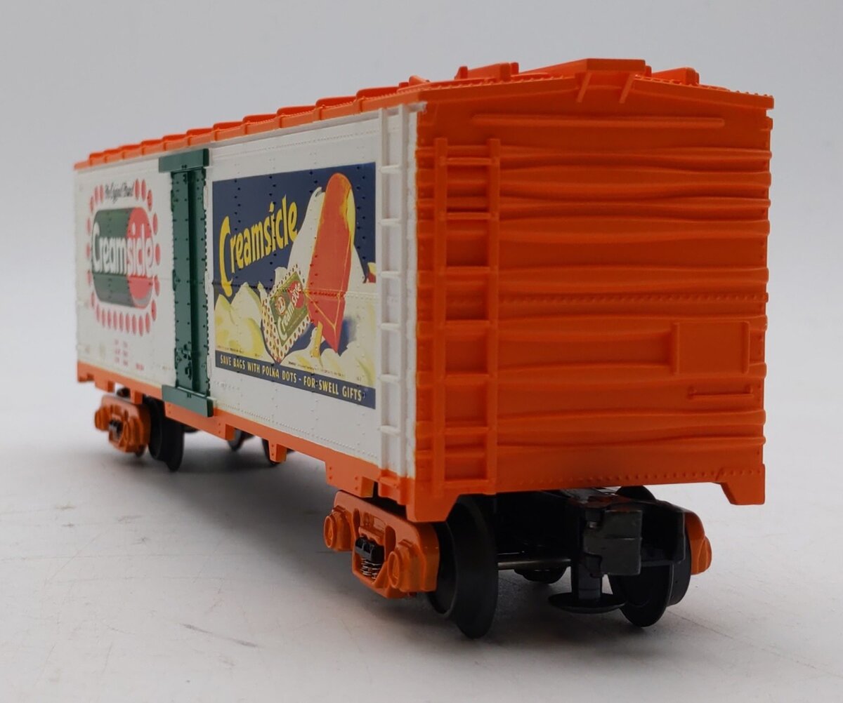 MTH 30-7880 O Gauge Creamsicle® Modern Refrigerator Car NIB