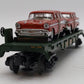 MTH 30-8310 O Gauge Reading Die-Cast Flatcar w/2 '57 Chevy Nomads NIB