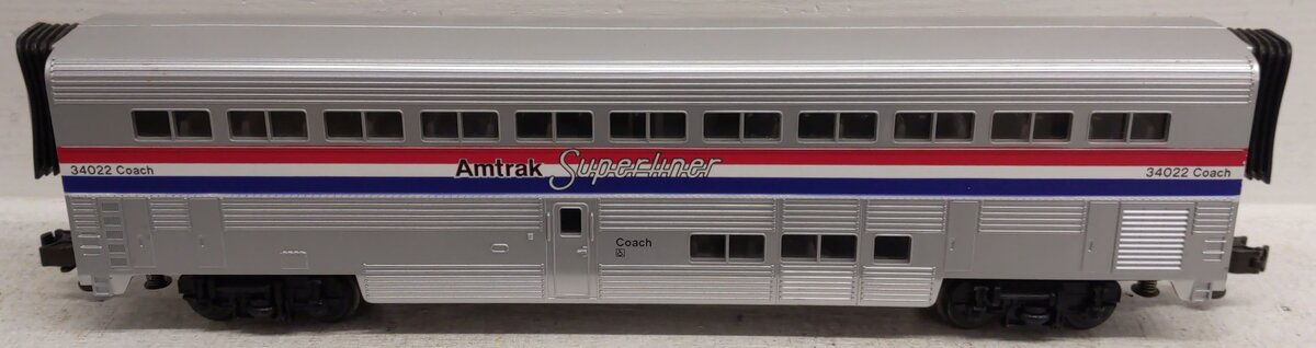 MTH O Amtrak Superliner Coach Passenger Car #34022 EX