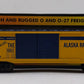 MTH 30-74513 O Gauge Alaska 40' Double Door Boxcar