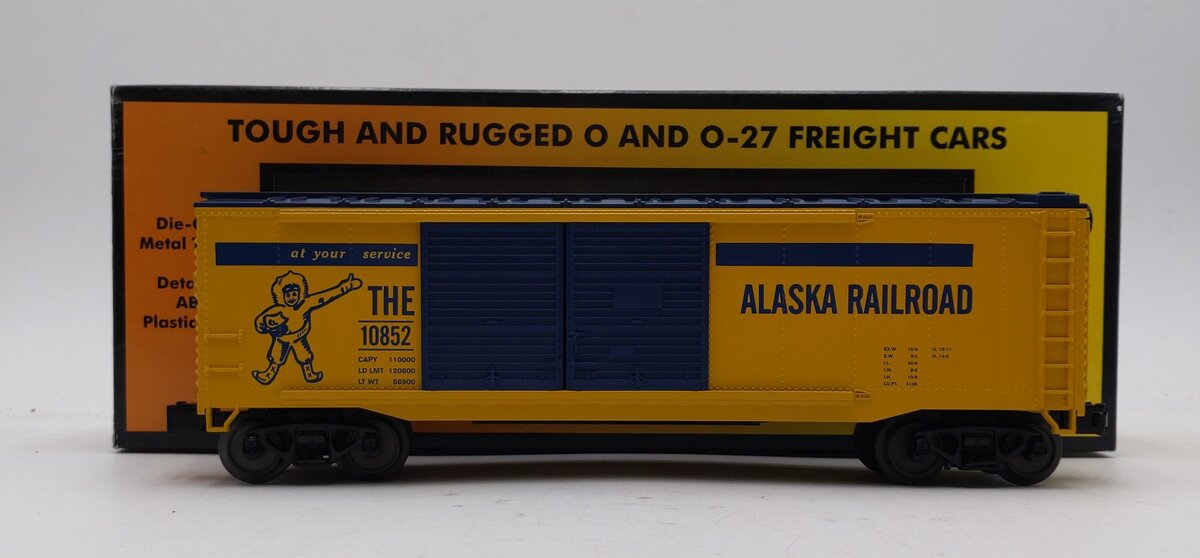 MTH 30-74513 O Gauge Alaska 40' Double Door Boxcar