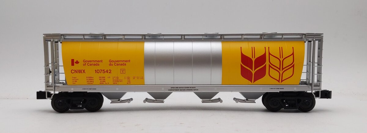 MTH 30-75311 Canadian Wheat 4-Bay Cylindrical Hopper