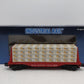 Industrial Rail 1004101 Burlington Northern Flatcar w/Lumber Load #93536