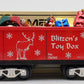Marx 76042-R O Gauge Blitzen's toy box Gondola w/Present Load #76042 LN/Box