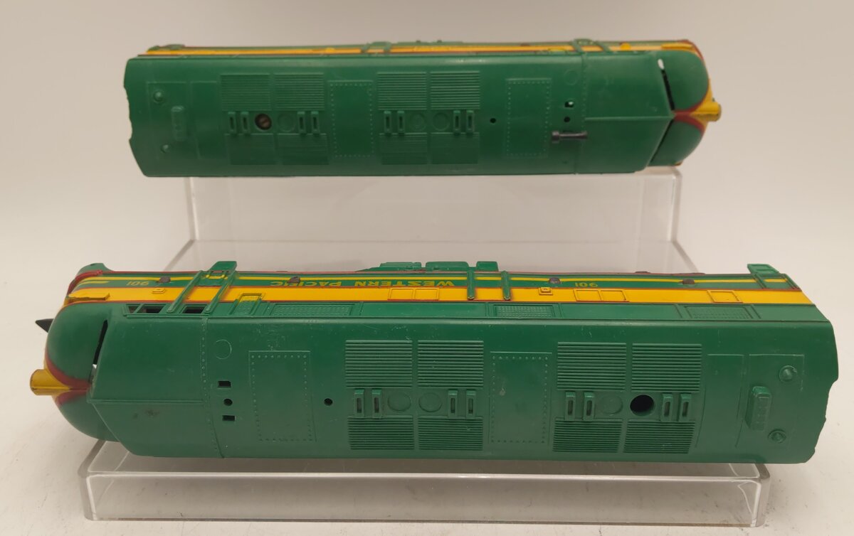 Marx 901 Vintage O Western Pacific F3 AA Diesel Set VG