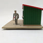 Lionel 128 Vintage O Animated Newsstand EX