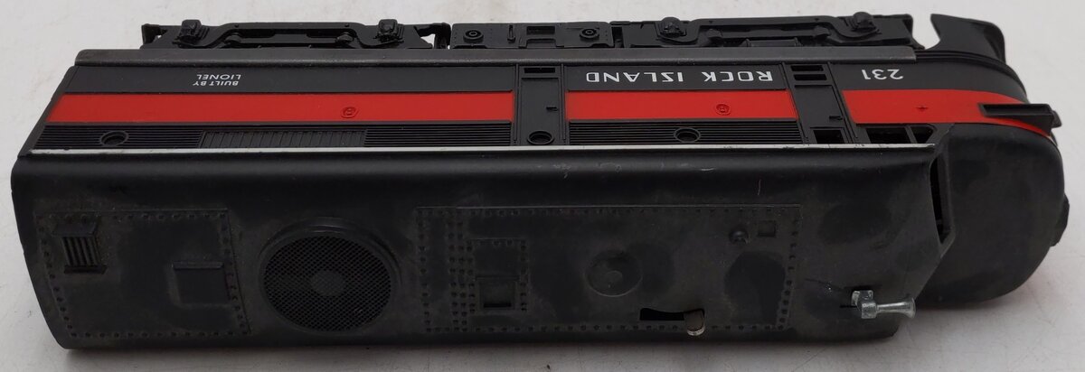 Lionel 231 Vintage O Rock Island Alco Powered A Unit Diesel Locomotive VG