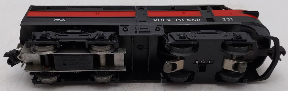 Lionel 231 Vintage O Rock Island Alco Powered A Unit Diesel Locomotive VG