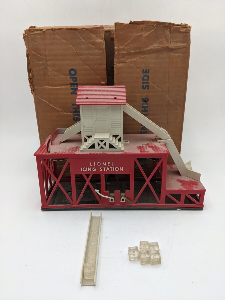 Lionel 352 Vintage O Operating Icing Station VG/Box