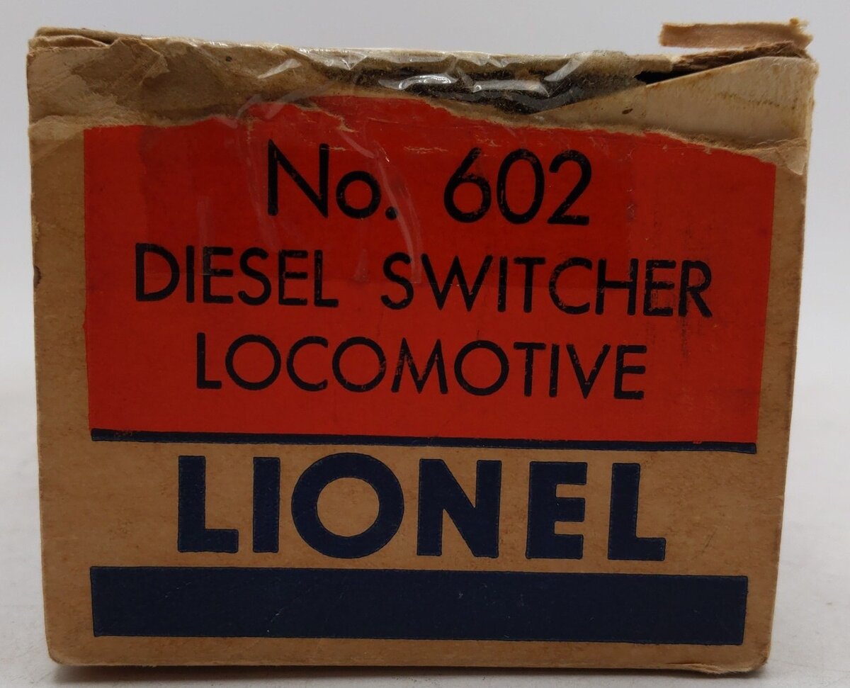 Lionel 602 Vintage O Seaboard NW-2 Powered Diesel Locomotive #602 VG/Box